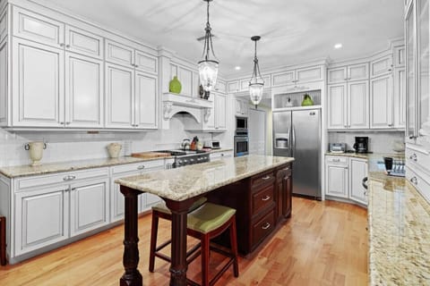 Gourmet kitchen with all the equipment you need