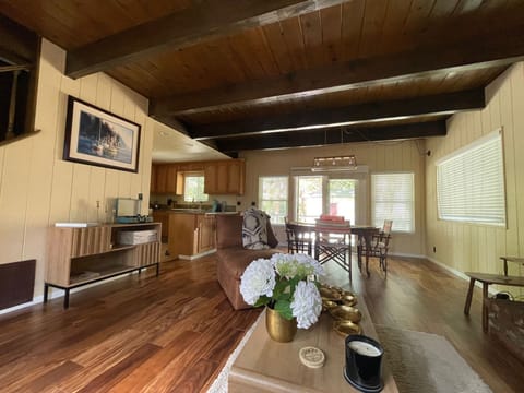 Living and dining area