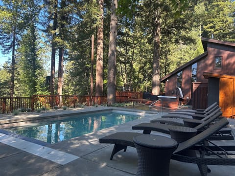 Pool is open from May through October. Pool heating is available on request