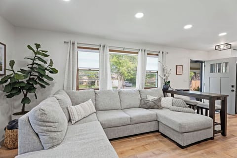 Cozy upstairs living area