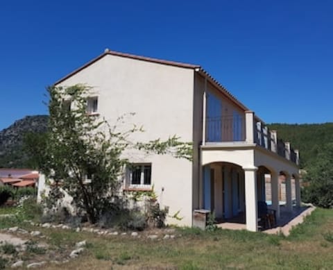 The villa itself