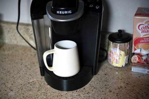 Coffee pods provided to suit your taste during your stay.