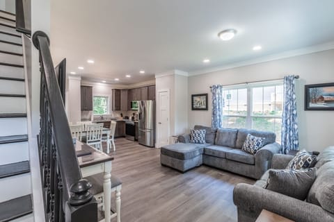 Living room - Living room with nice, comfortable couches.