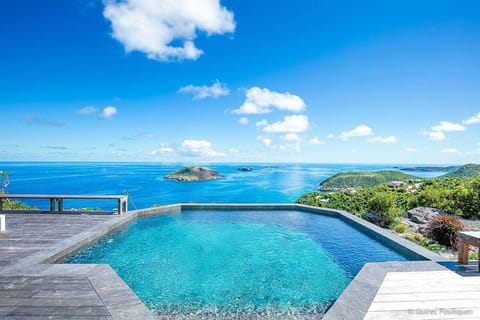Villa Pool at WV BYZ, Colombier, St. Barthelemy