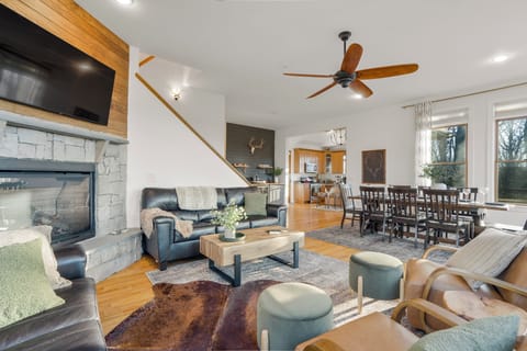 Another view from living room and dining area