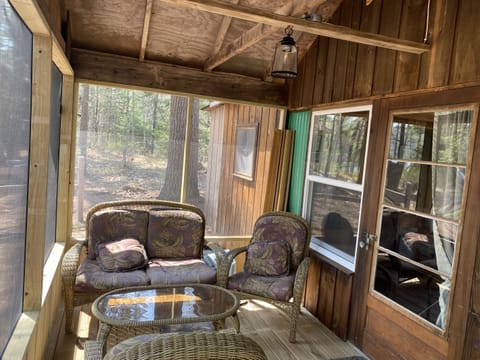 View from within porch