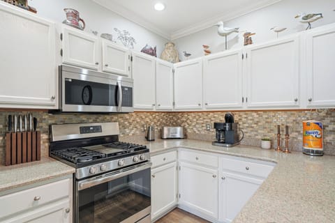 Fully-equipped spacious kitchen