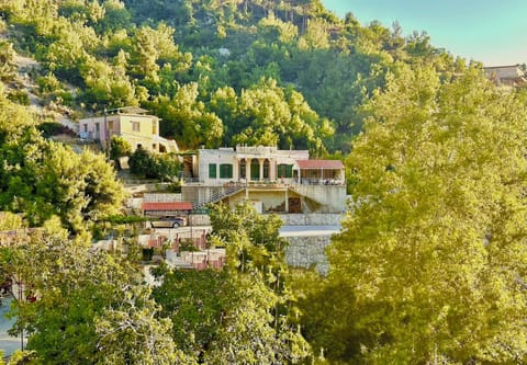 On the mountains overlooking one of the elected most beautiful Lebanese villages