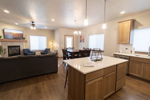 Living room and dinning