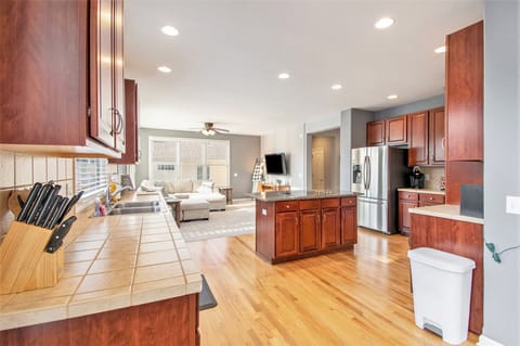 Kitchen and Living Room