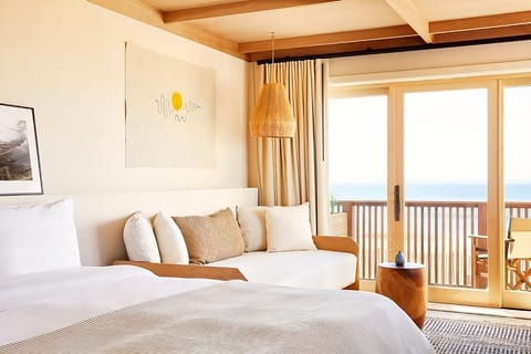 Wake to ocean breezes and sip coffee on balcony.