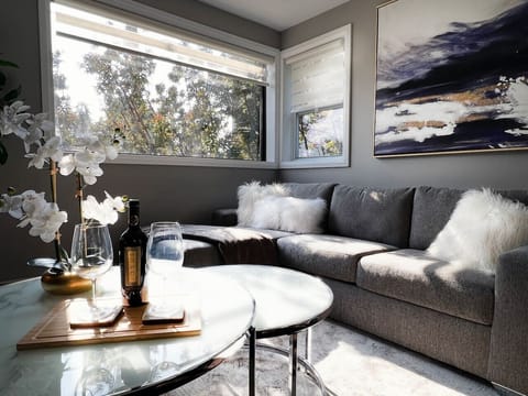 Comfortable seating and warm decor make this the heart of the home.