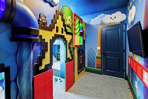 Gamer's Paradise *Theme Room* 1 on Second Floor