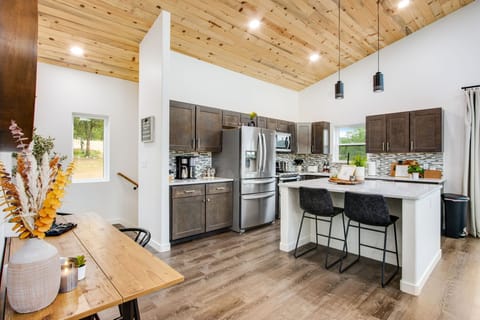 "The cabin is new and beautiful, with smart, intentional design."