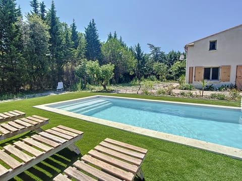 Pool, House, Garden