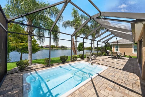 Pool within Screened-in Birdcage overlooking Water View! 