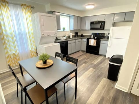 Kitchen/Dining area. New Whirlpool appliances. Washer & Dryer included. 