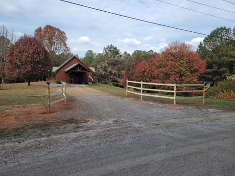 Front view from the road.