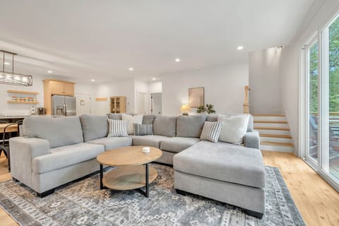 Living room sectional.