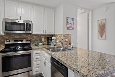 All stainless steel appliances