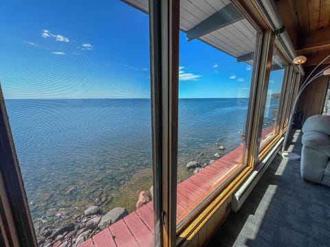 Enjoy incredible Lake Superior views.