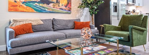 Spacious and inviting, our open-concept living, kitchen, and dining area beckons gatherings and memories to be made. There's always room for everyone! ✨ #GatherTogether #HomeAwayFromHome