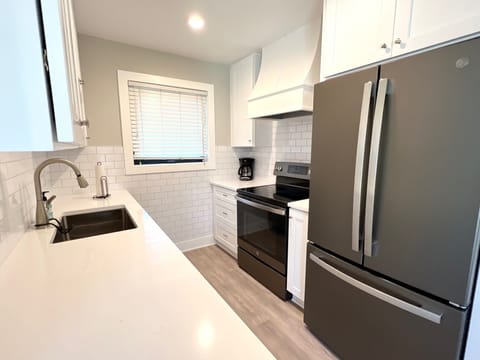 Prepare your favorite meals in the newly renovated kitchen.