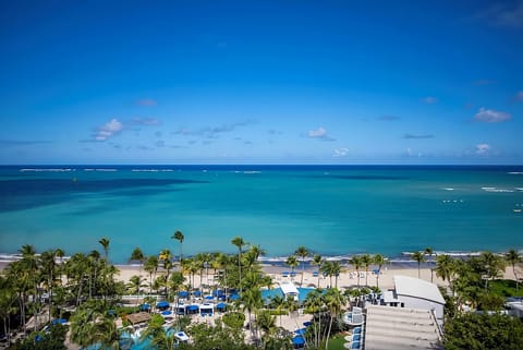 Breathe in wide-open horizon views over crystal-blue water.