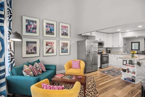 Open concept to the kitchen.