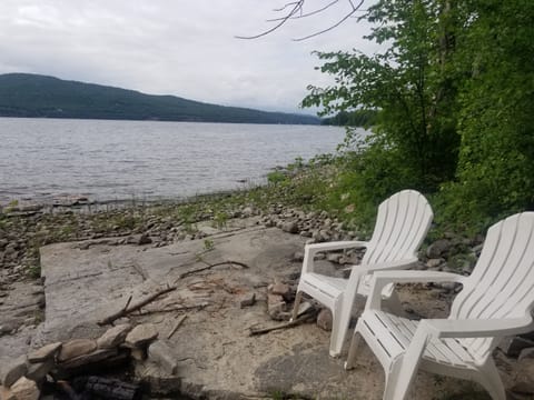 Sitting by the Lakeshore