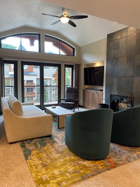 Living room with all new furniture