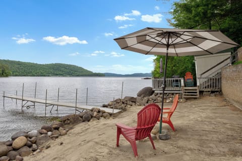 Beach and dock