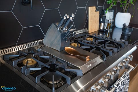 A chef-ready kitchen designed for convenience during your family or group stay.