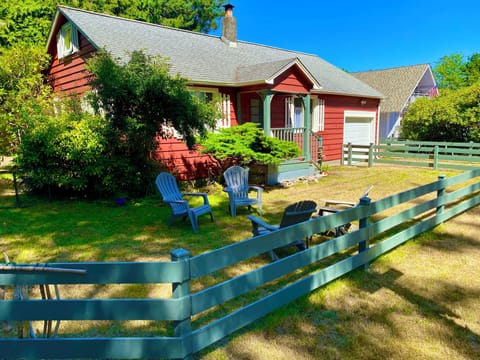 Outdoor seating with shade and sun