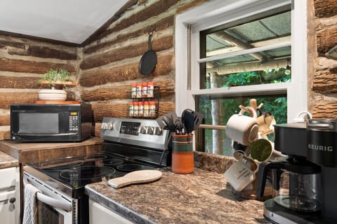 If you feel like cooking, you'll have everything you need