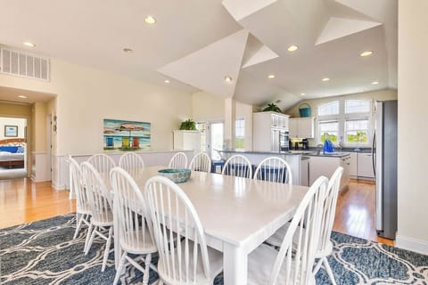 Top-Level Dining Room with Table (seats 12)