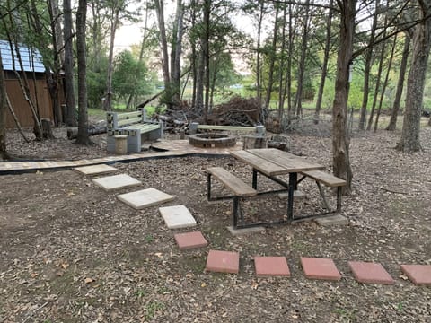 Picnic tables