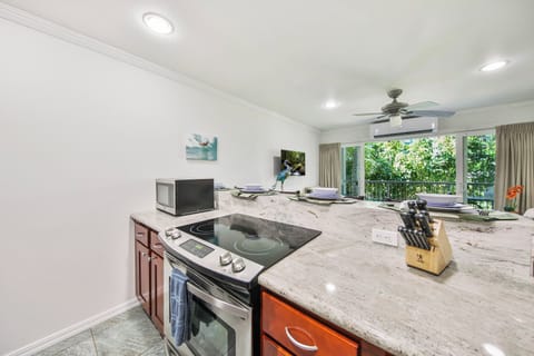 Well equipped kitchen