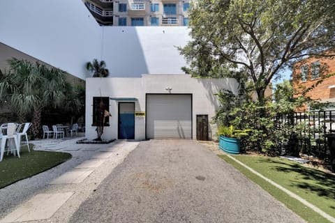 Common parking area.