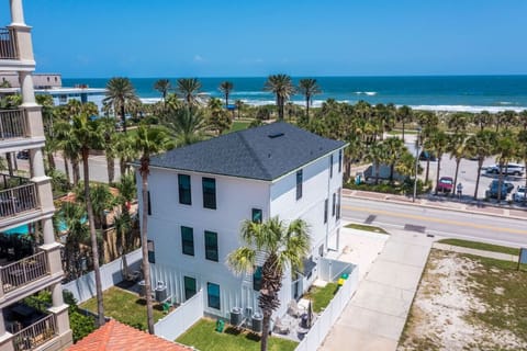 Steps from the beach, this brand-new duplex offers modern coastal living with fresh design and stunning views. Perfect for your next getaway!