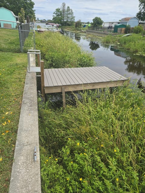 Water level in canal is raising periodontally. Great wildlife to appreciate. 
