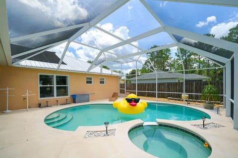 Soak up the sun in the pool!