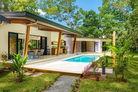 Luxury and privacy with views of the private waterfall. 