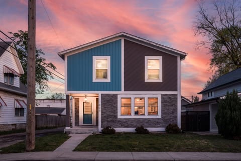 Exterior View: Twilight photos capture our beautiful homes exterior!