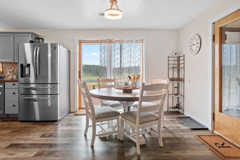 Simply gaze out the window at the stunning natural surroundings.