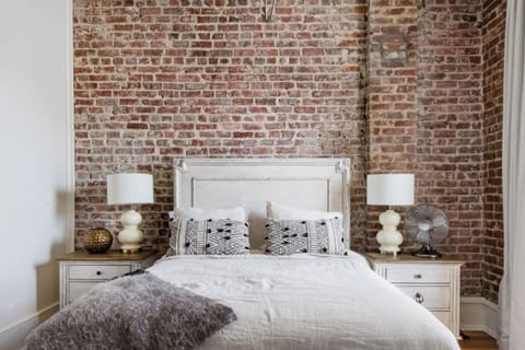 The Studio loft bedroom.