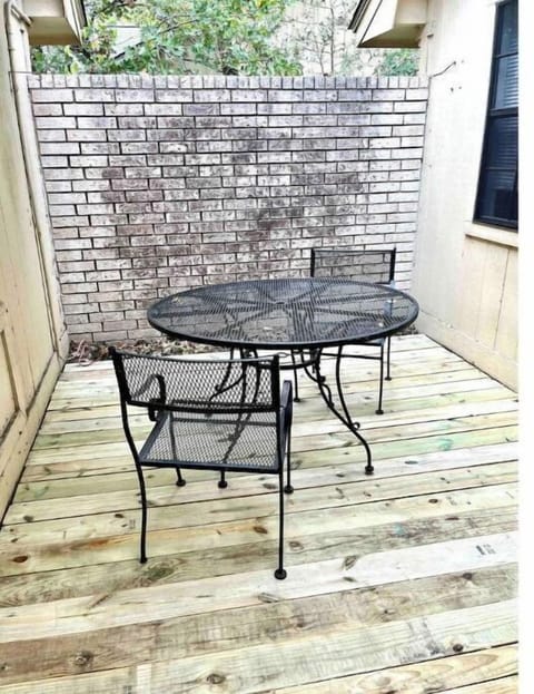 Porch off the mini bar