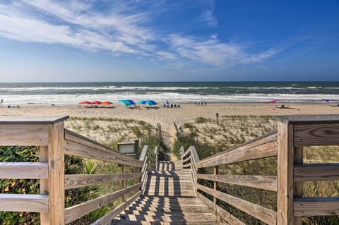 Indian Beach Vacation Rental | 3BR | 2BA | Elevator Access | 1,148 Sq Ft