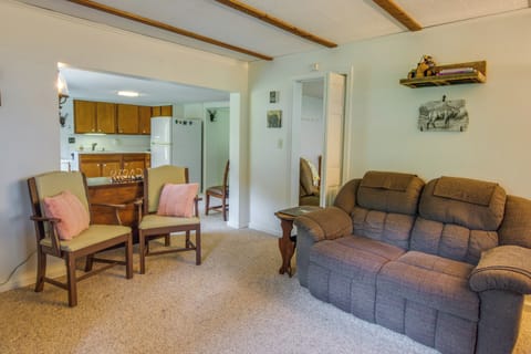 Living Room | 1st Floor | Flat-Sceen TV | Limited Cell Service