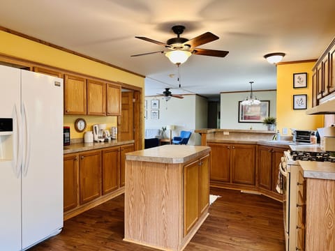 View of Kitchen from the Entryway
